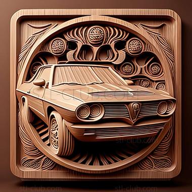 3D мадэль Alfa Romeo Sprint (STL)